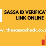 SASSA ID Verification Link Online