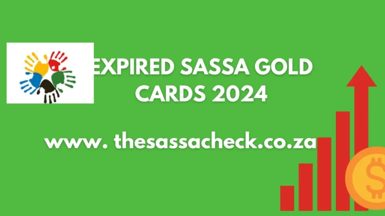 expired sassa gold cards 2024