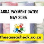 may sassa payment dates 2025