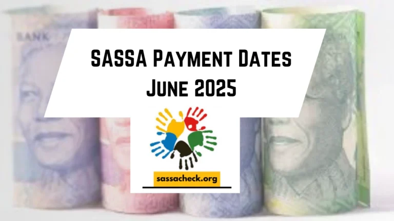 sassa payment dates june 2025